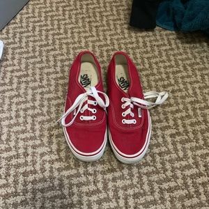 Red vans